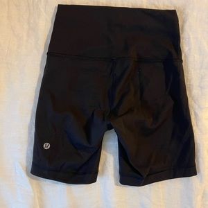 Lululemon bike shorts. Like new.